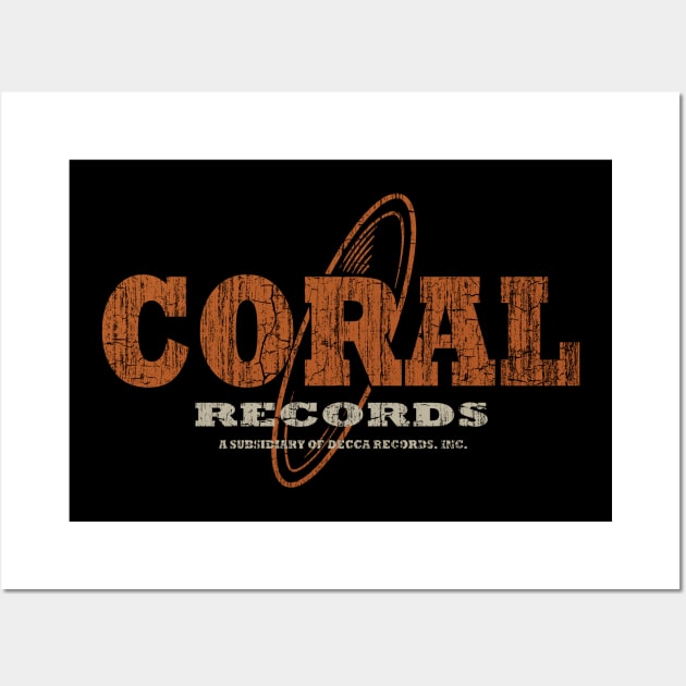 Coral Records Wall Art by vender